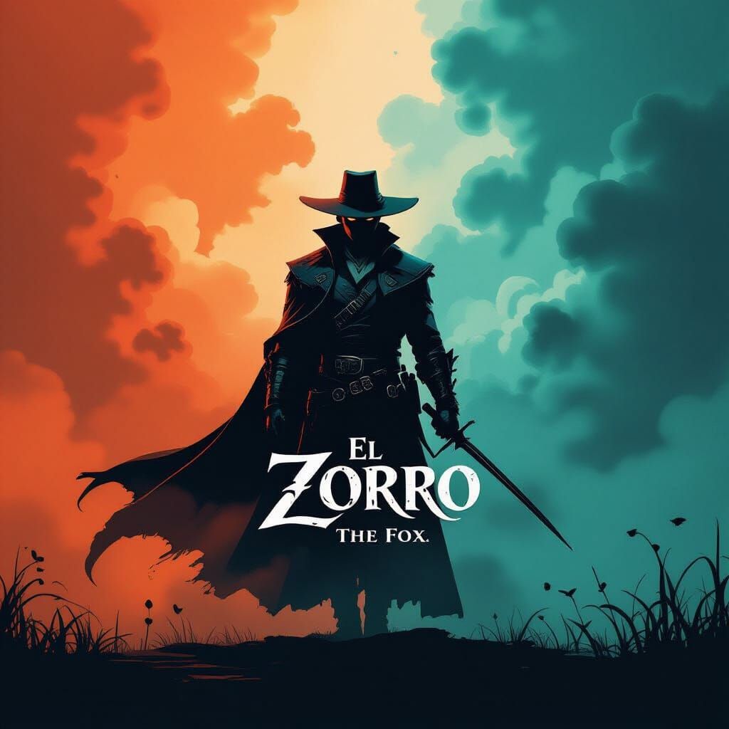 El Zorro Movie Poster Concept Art