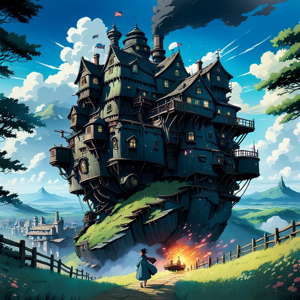 Howl's Moving Castle: Anime Key Visual