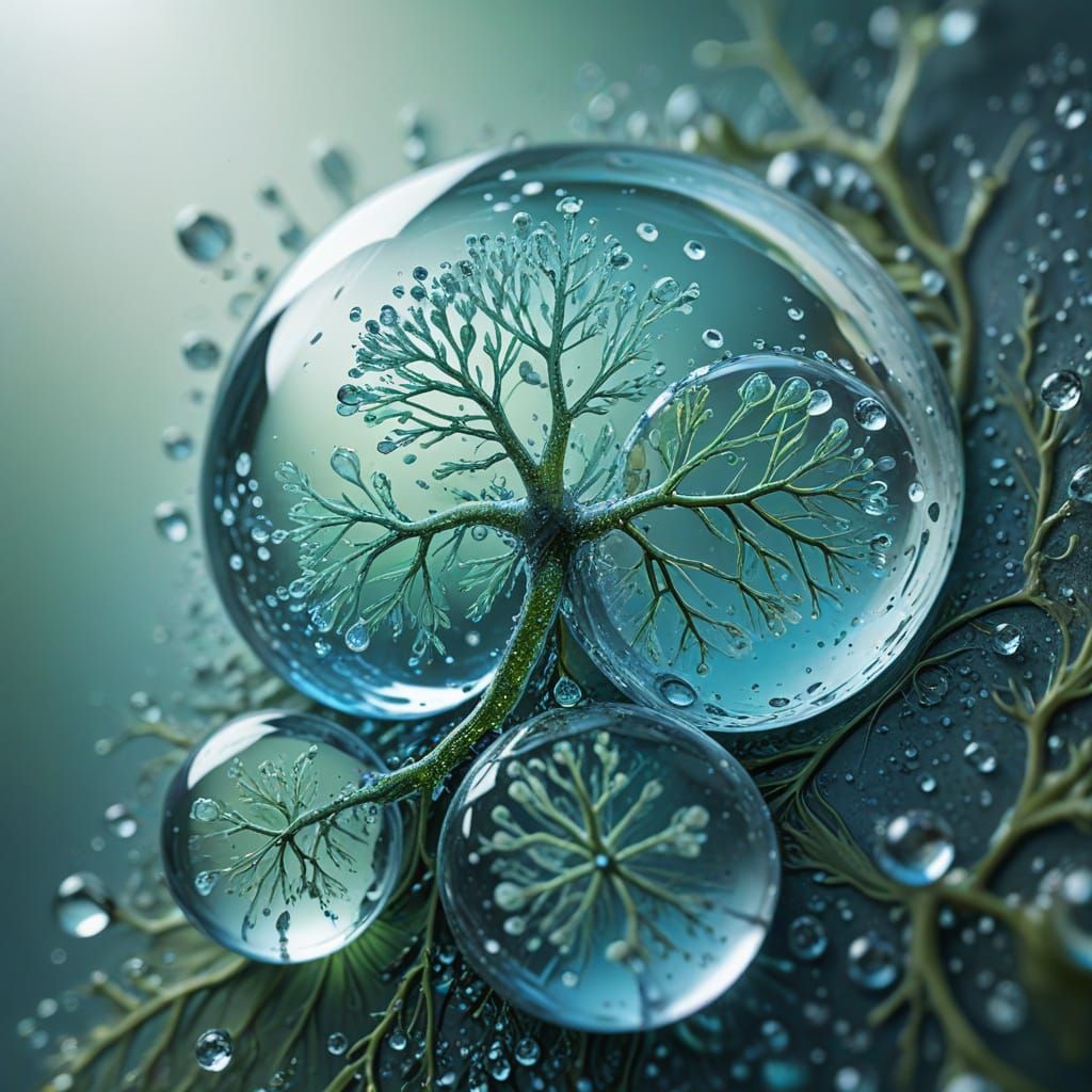 Ethereal Cellular Bloom in Photorealistic Detail