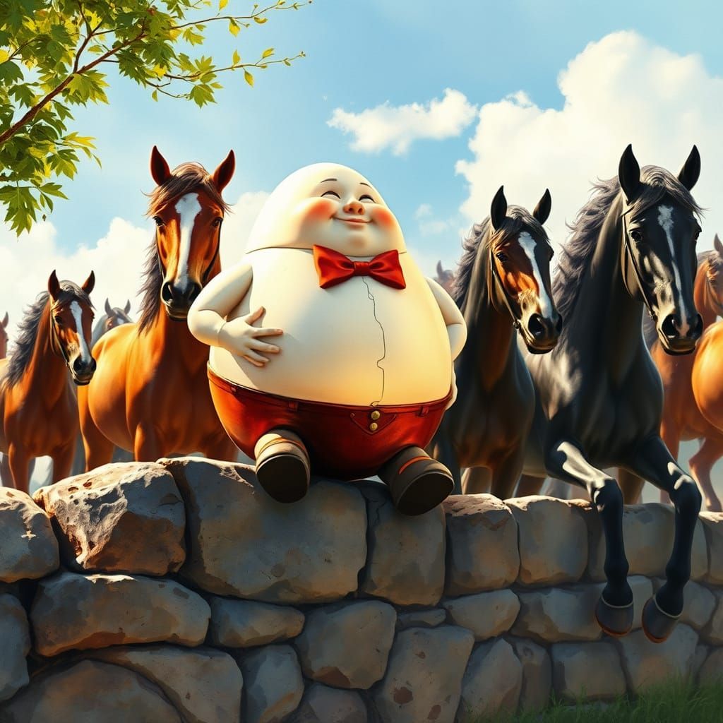 Humpty Dumpty Amongst the King's Horses