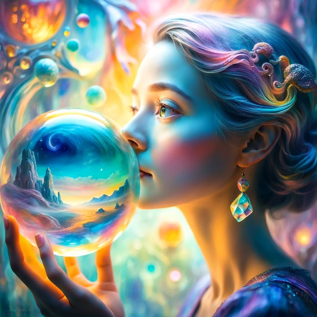 Fascinating AI-Generated Sphere