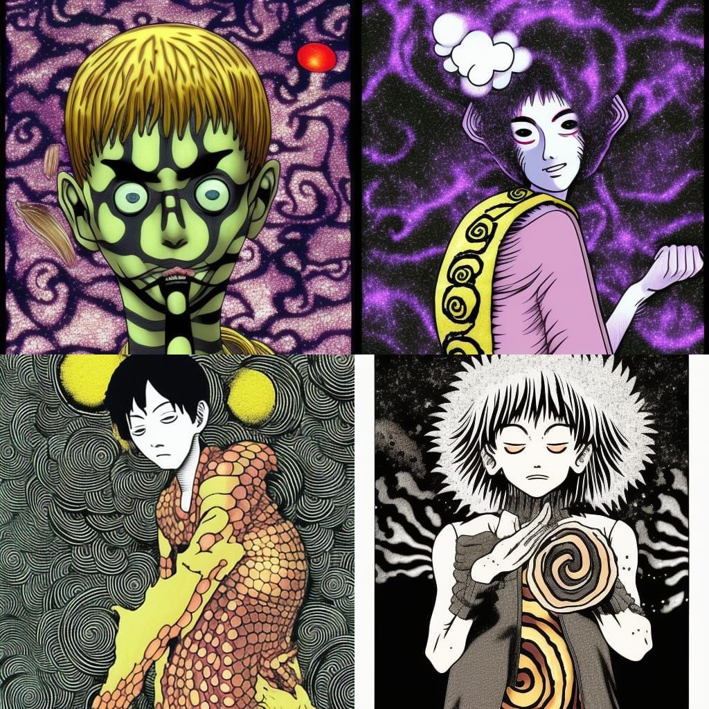 Junji Ito Uzumaki: Glittering Smoke Surreal