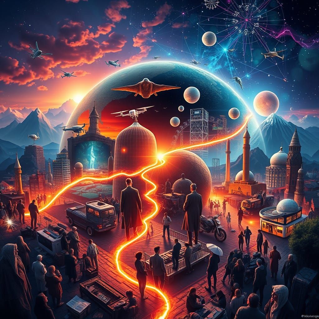 Hyper-Realistic Vision of Global Evolution in the Past Decad...