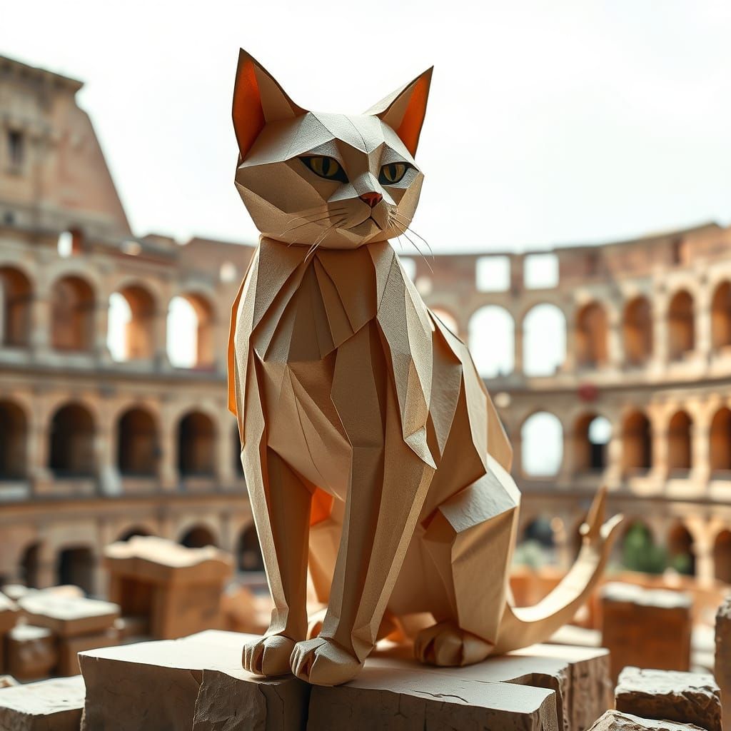 Ethereal Cat Reigns Supreme in Colosseum