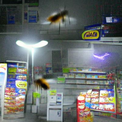 Eerie 2 AM Convenience Store Scene