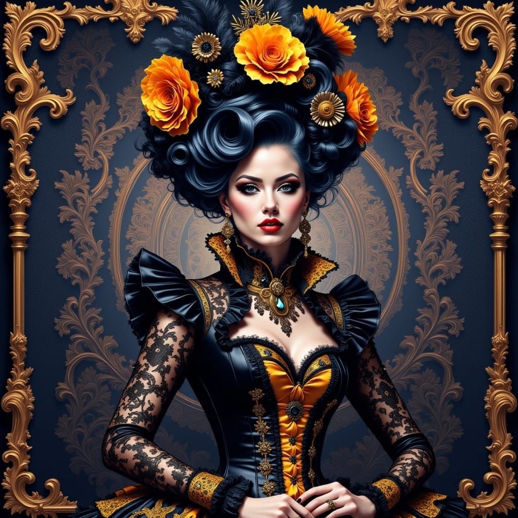 Rococopunk: Twilight Laughter on Cobblestone Streets