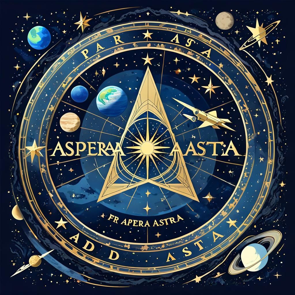 Per Aspera Ad Astra: Dreamlike Celestial Art