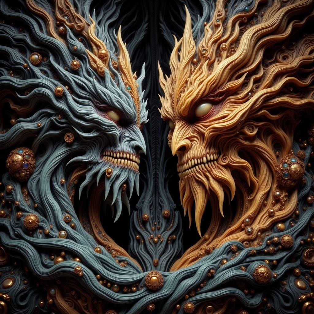 Planetary Merger: A Cosmic Memento Mori