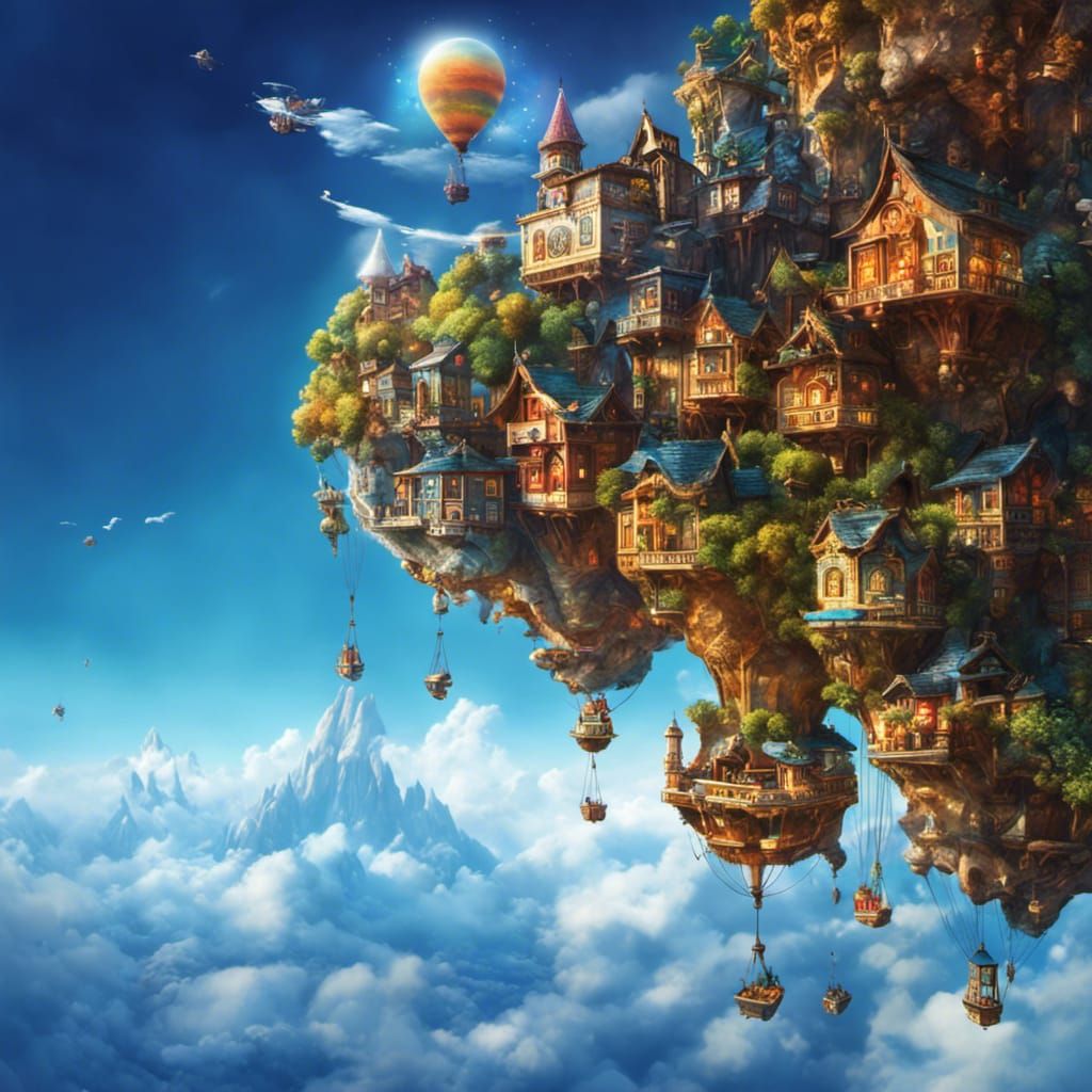 Magical Cloud Cities High Above the World