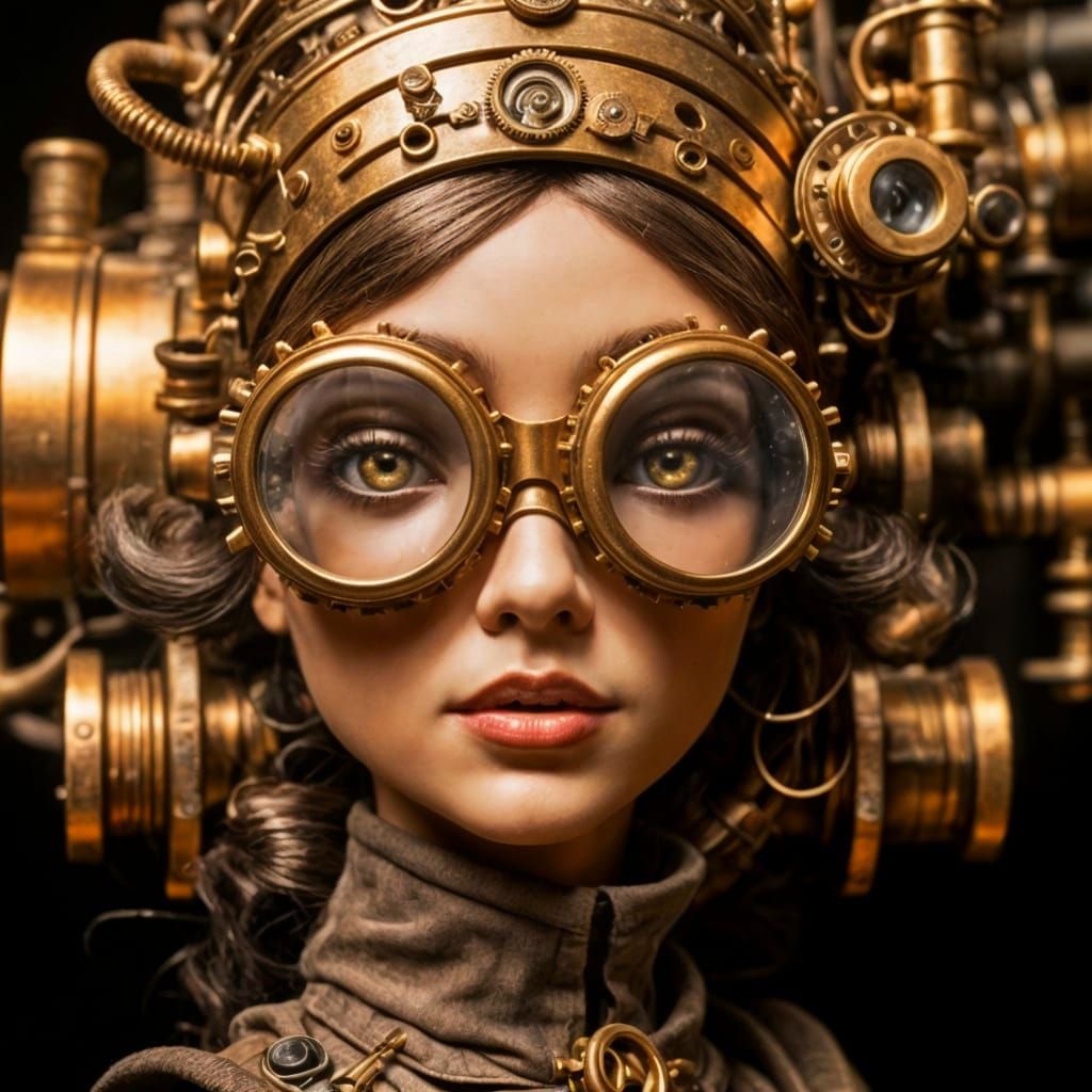Steampunk American Doll Beauty Queen
