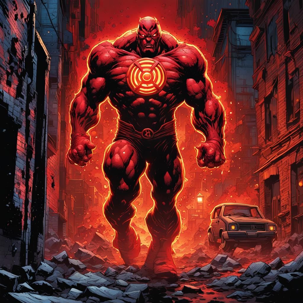 Atrocitus in Gritty Urban Comic Art