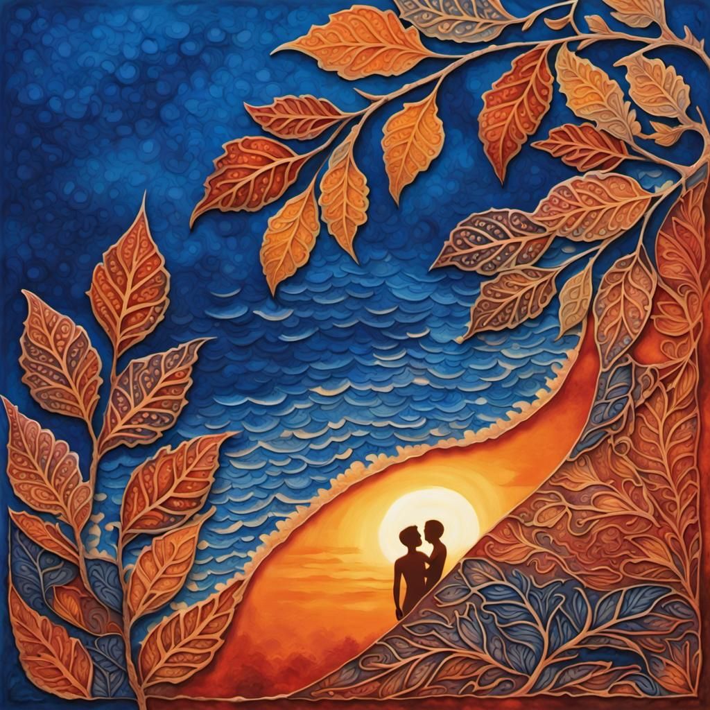 harmonious fusion of traditional art and nature