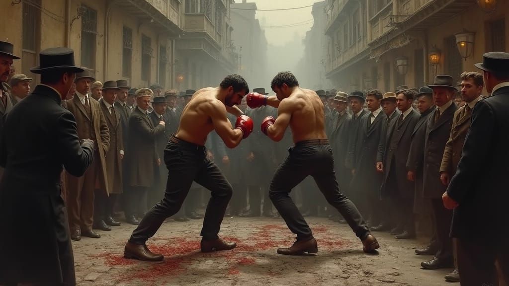 Victorian street boxing