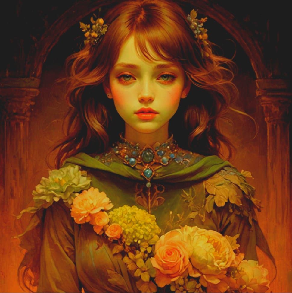 Vibrant Pastel Landscape