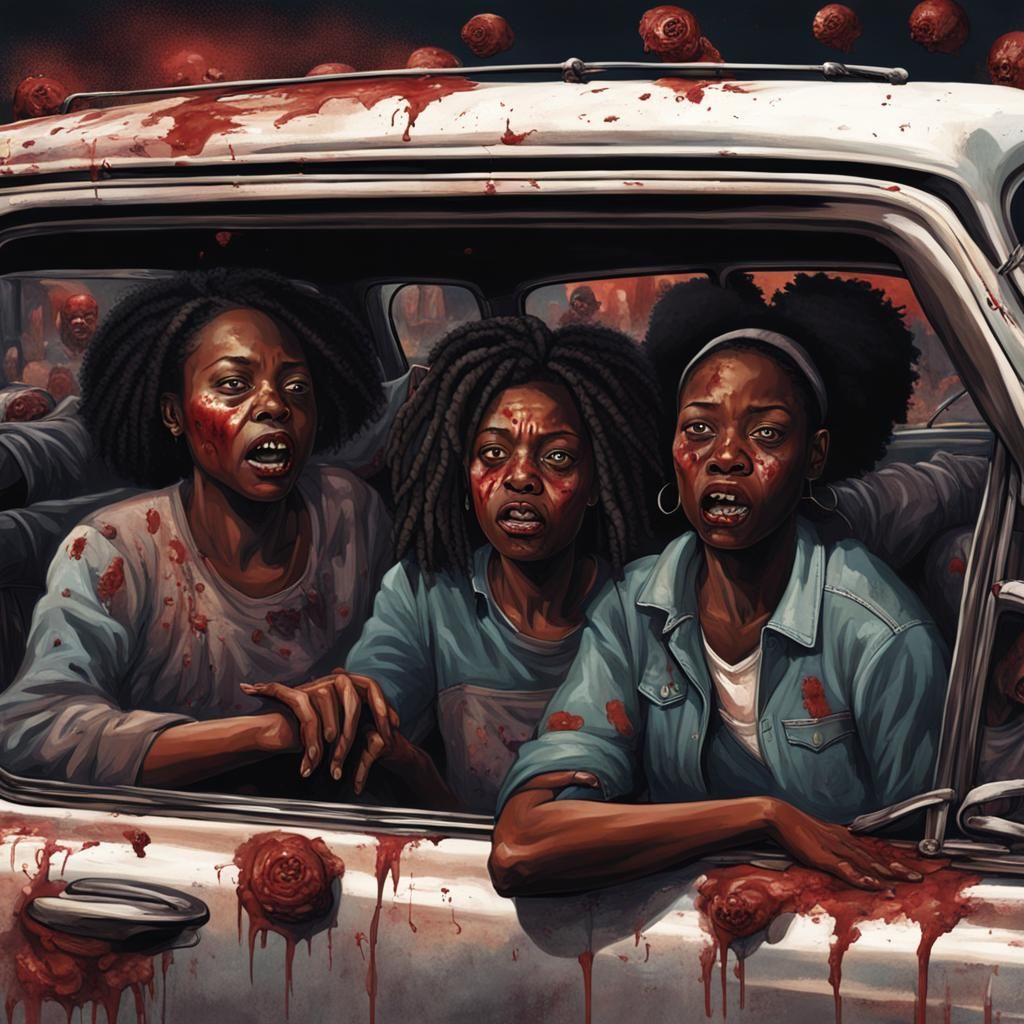 Hyperreal Zombie Car Trap: Black Women's Fear