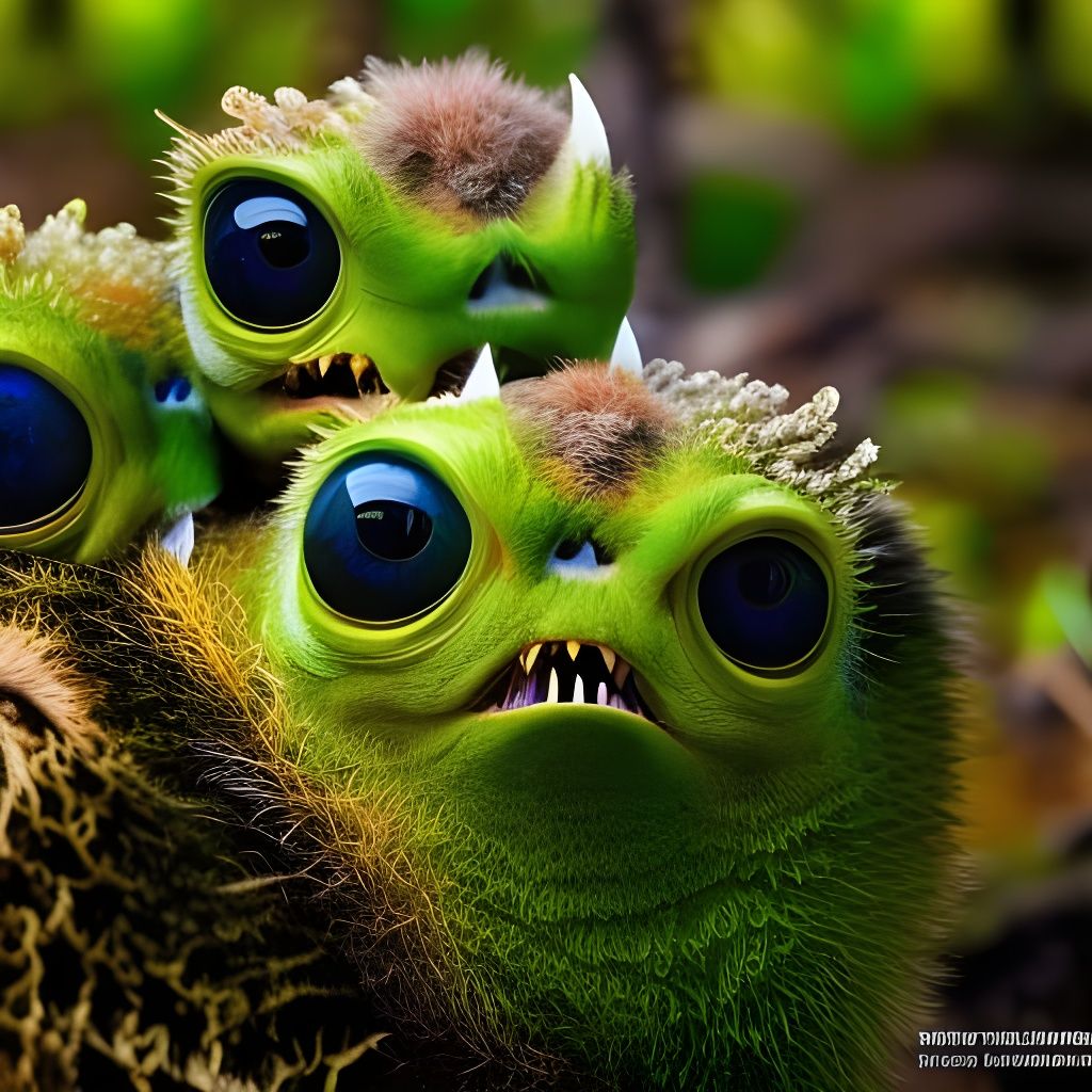 Hilarious Monster Family Photo: Comedy Wildlife Award