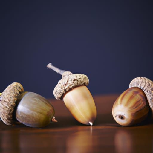 Simple Image of an Acorn