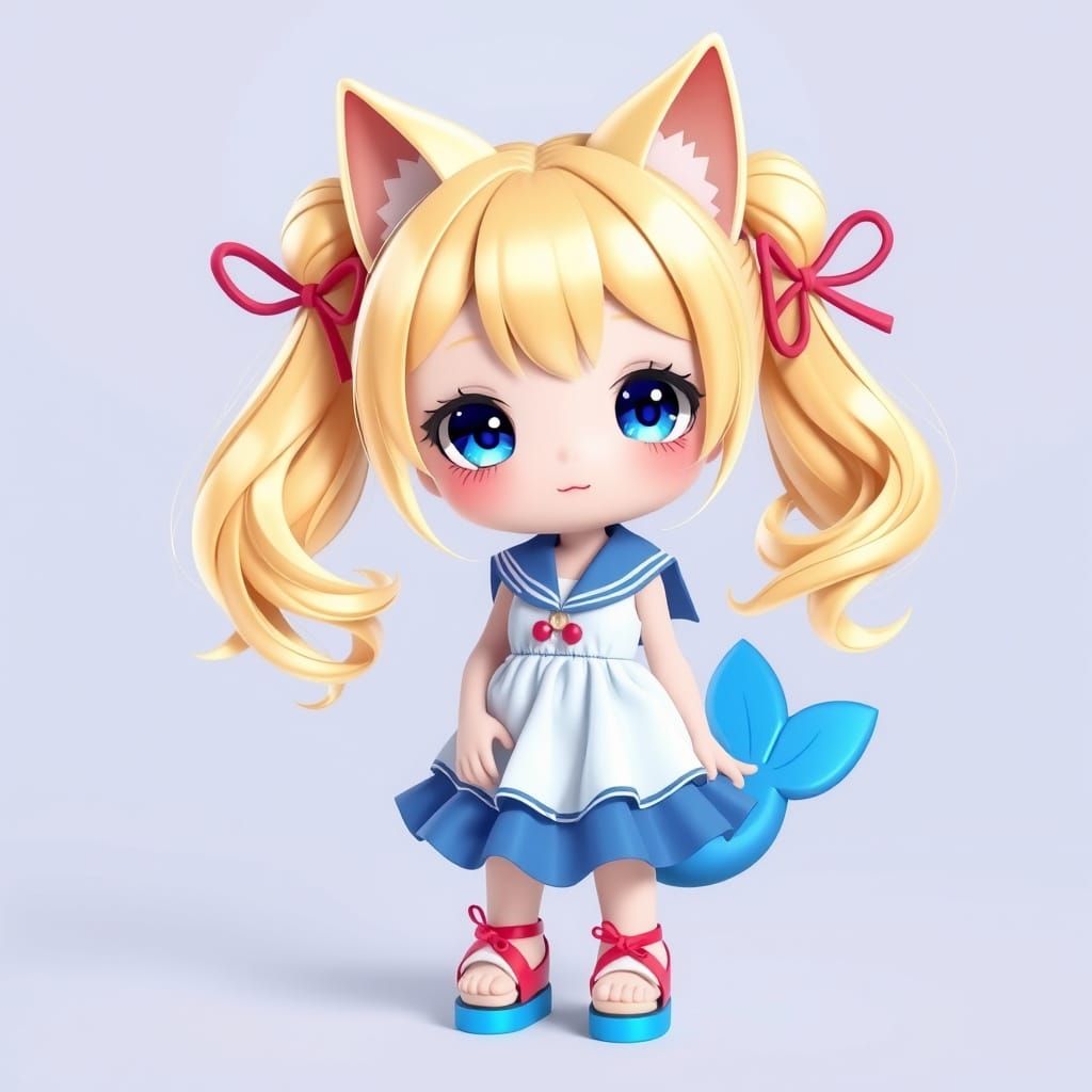 Kawaii Chibi Sameko Saba