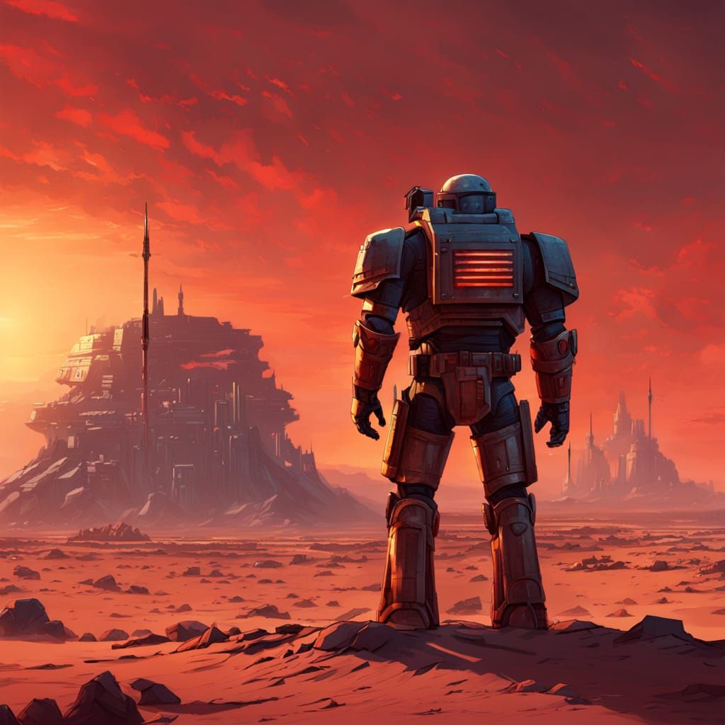 Astartes on Caladan: Sci-Fi Landscape