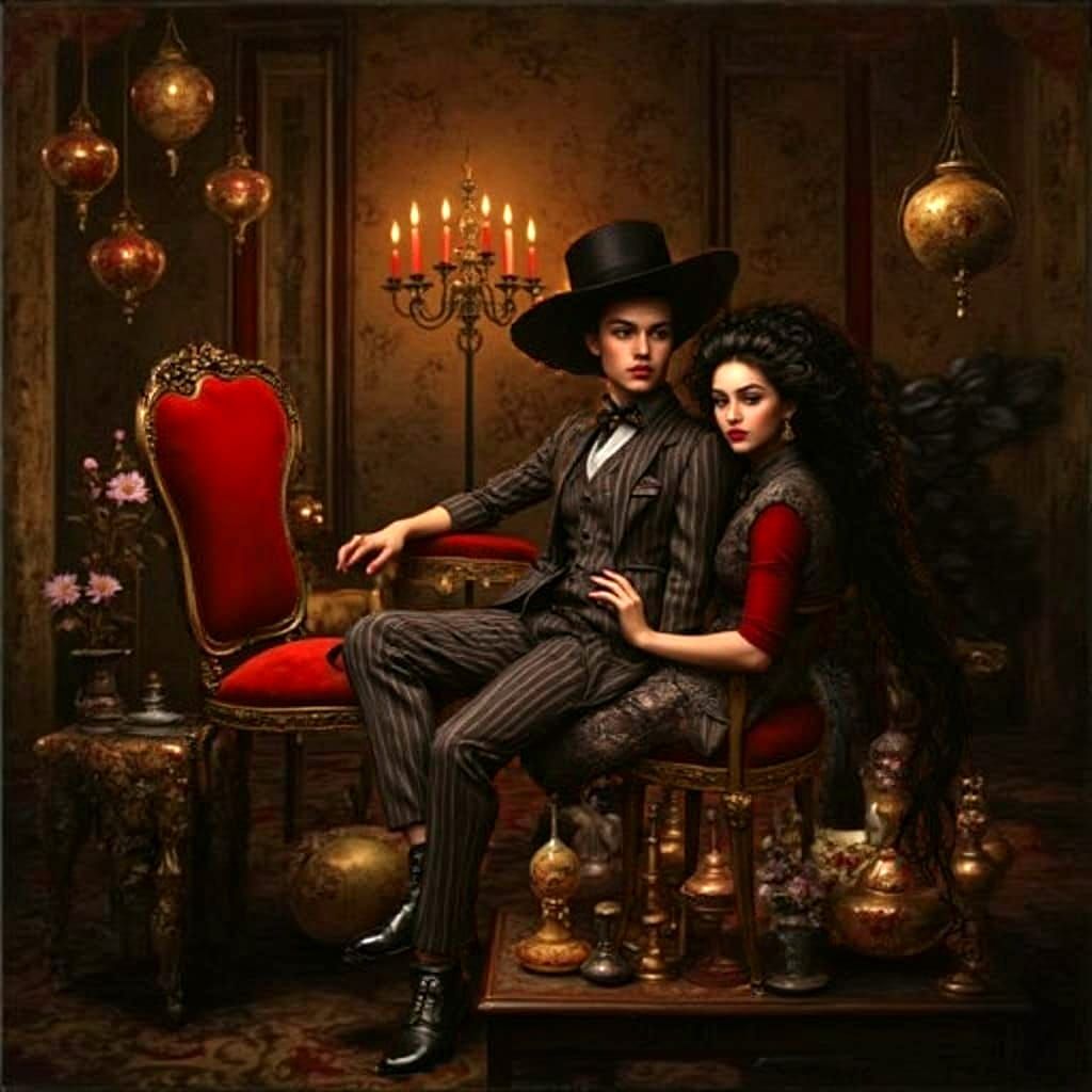 Maximalist Opulence with Triadic Colors