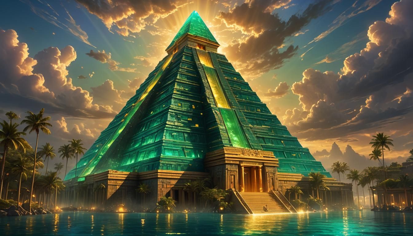 Atlantis Emerald Pyramid Temple of Healing