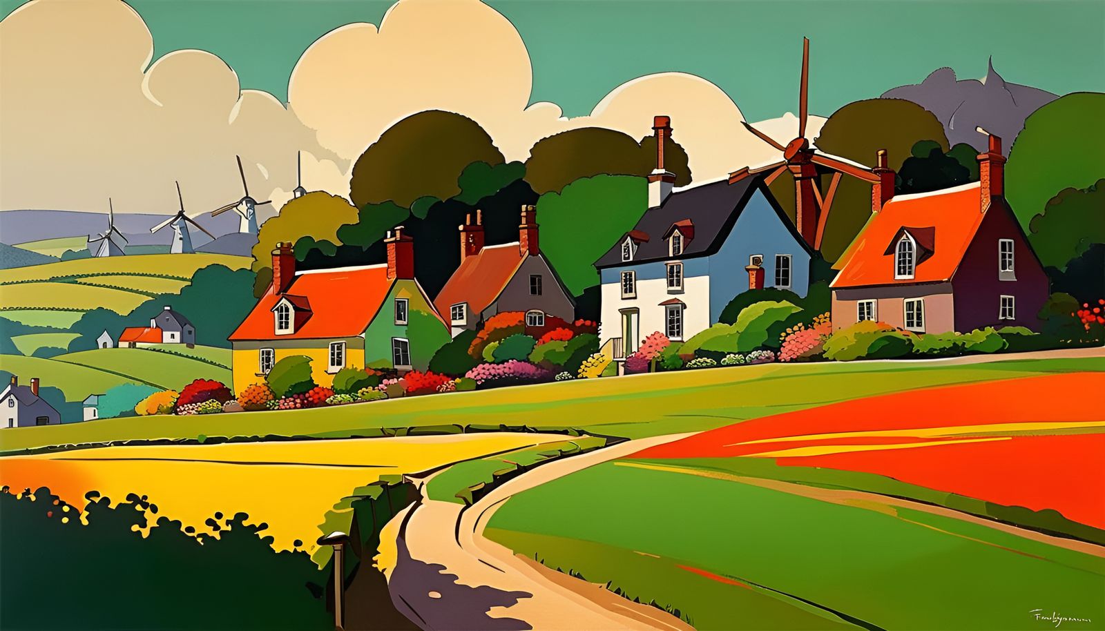 Charming Steampunk Cottages Inspired by Ghibli