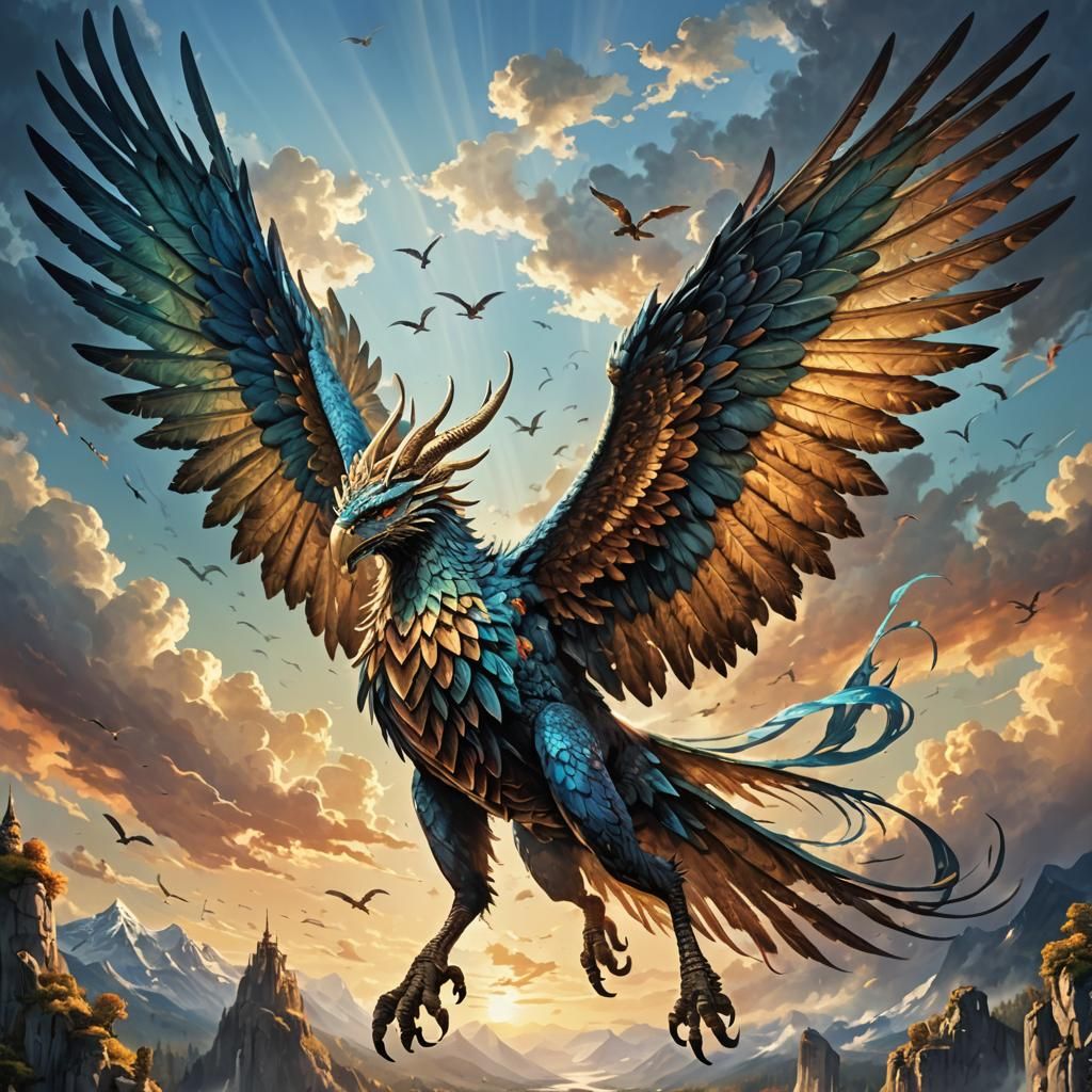 Majestic Mythical Beauty