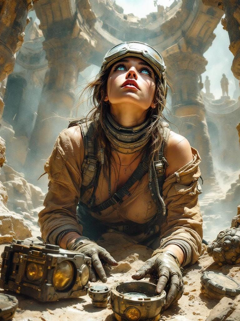 Archaeologist Uncovers Ancient Artifact in Cyclopean Ruins