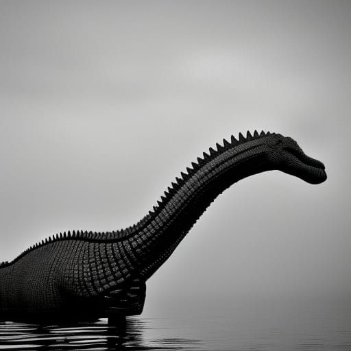 Detailed Spinosaurus Dinosaur Photograph