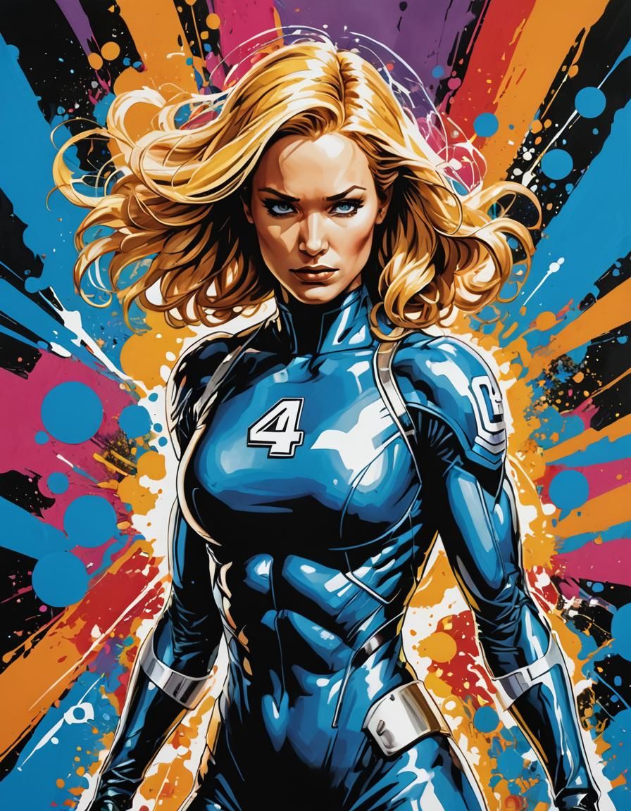 Invisible Woman (Sue Richards of Fantastic Four).