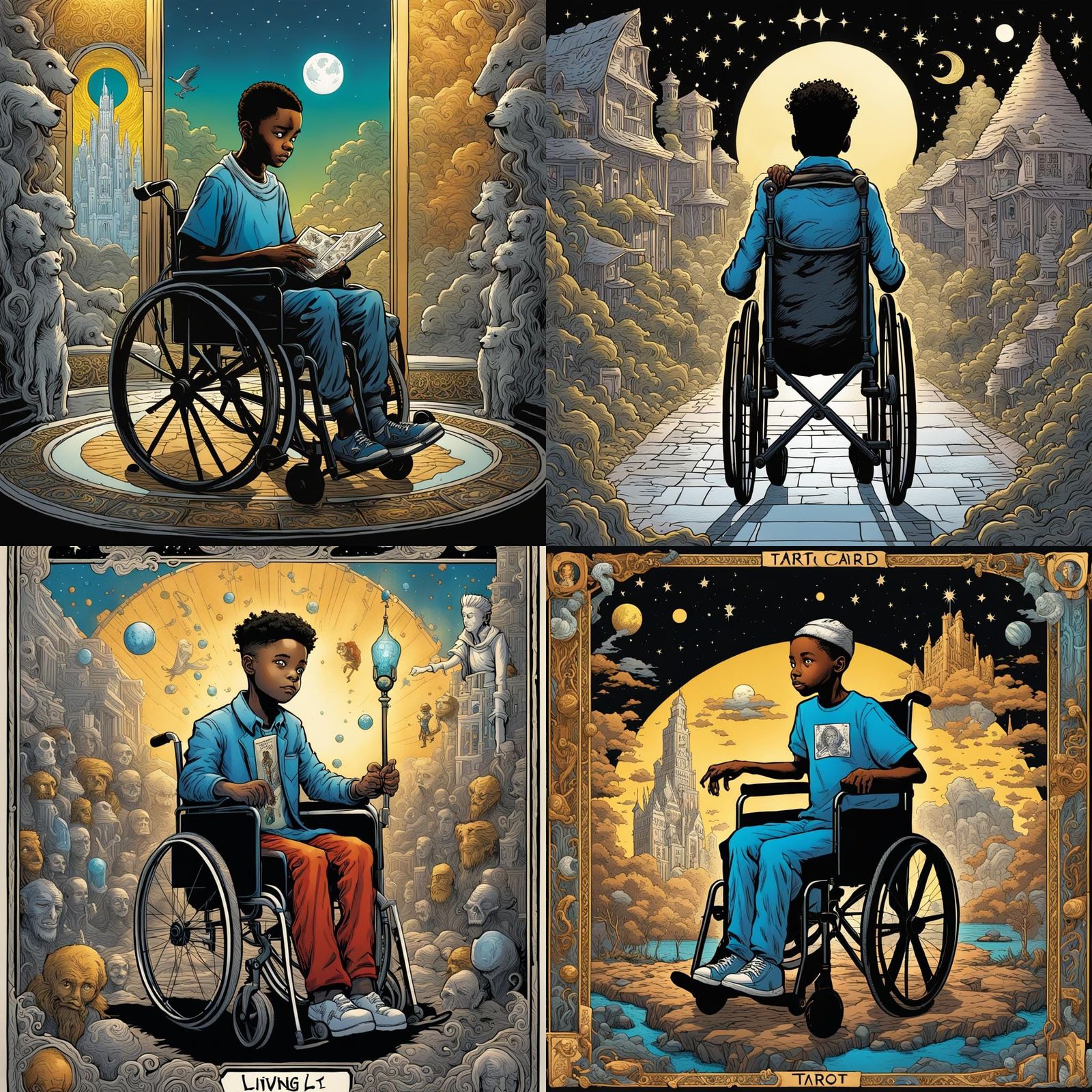 Black Wheelchair
