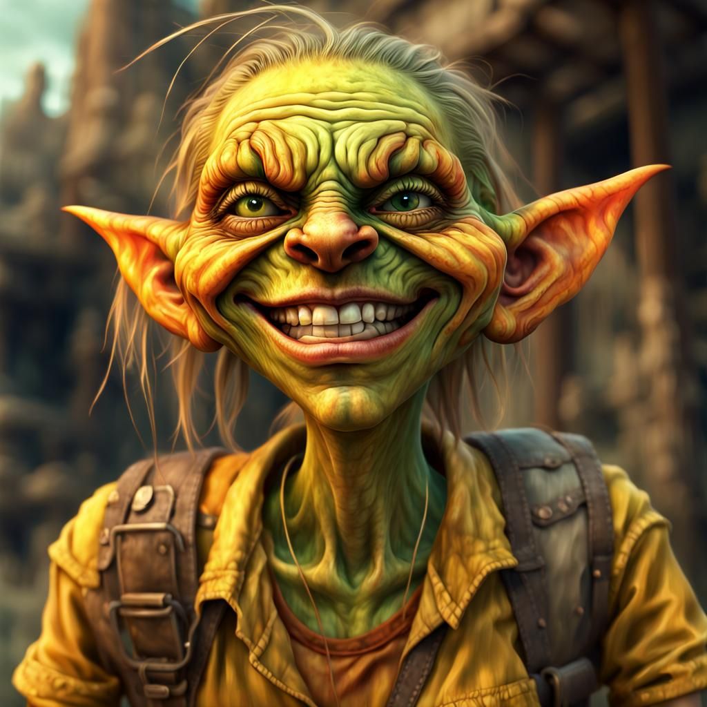 old traveler goblin female