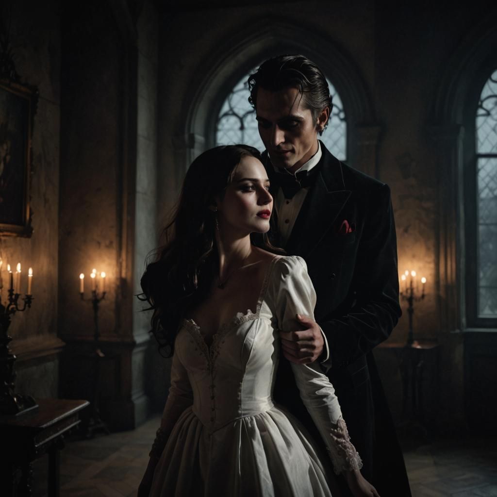 Vampires' Kiss: Gothic Romanticism in Eerie Light