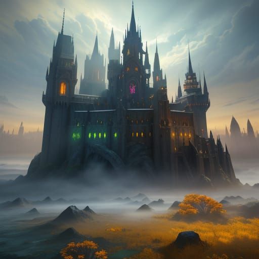 Fantasy World Digital Matte Painting in 8K