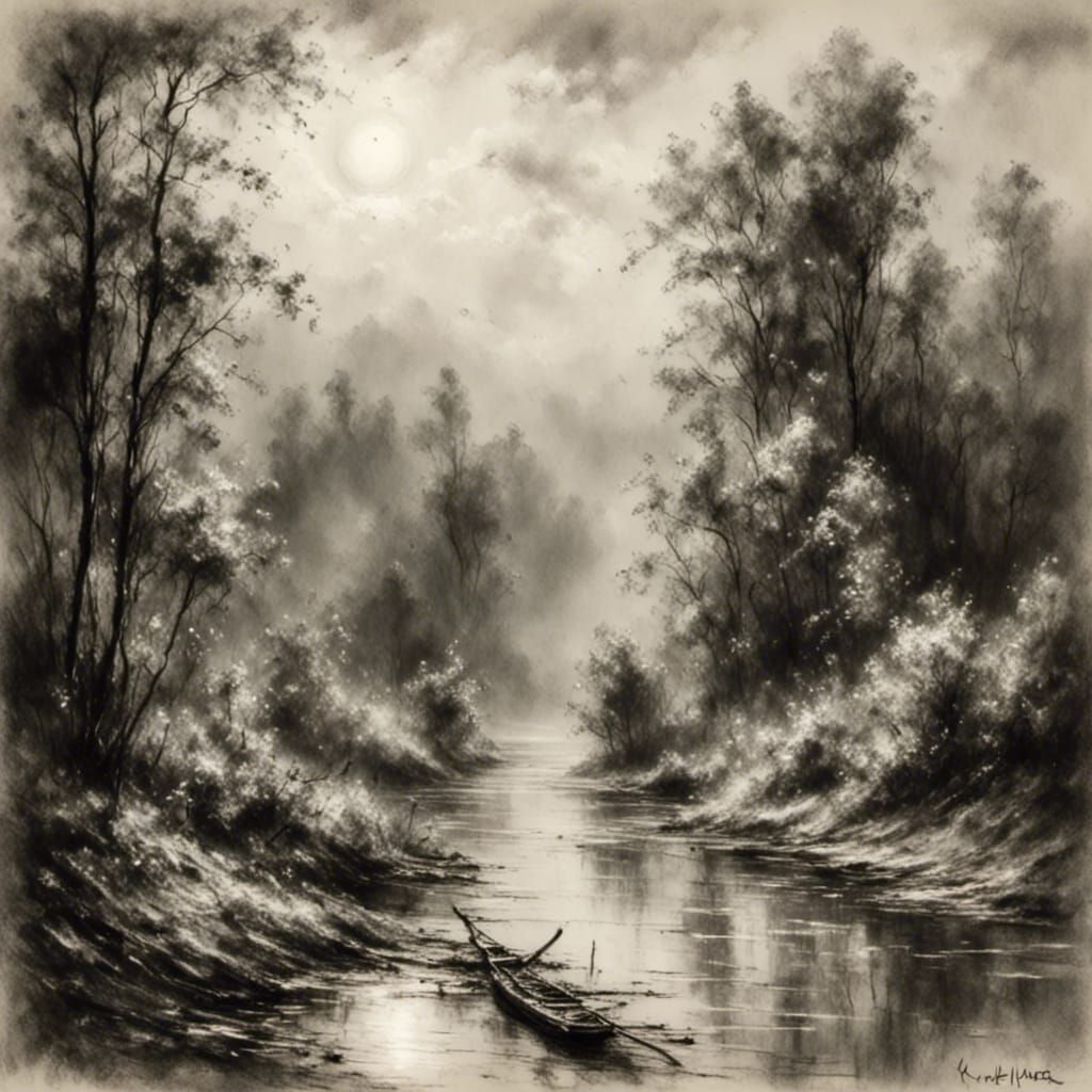 DreamFalls and Charstel Style AI Image