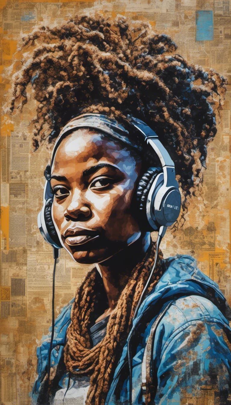 Hyperreal Portrait of a Female Programmer