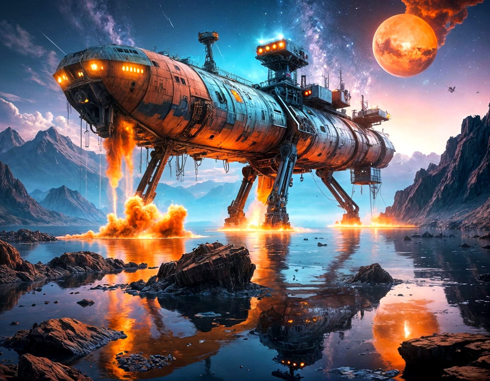 War of the Worlds: Martian Tripod Emerges