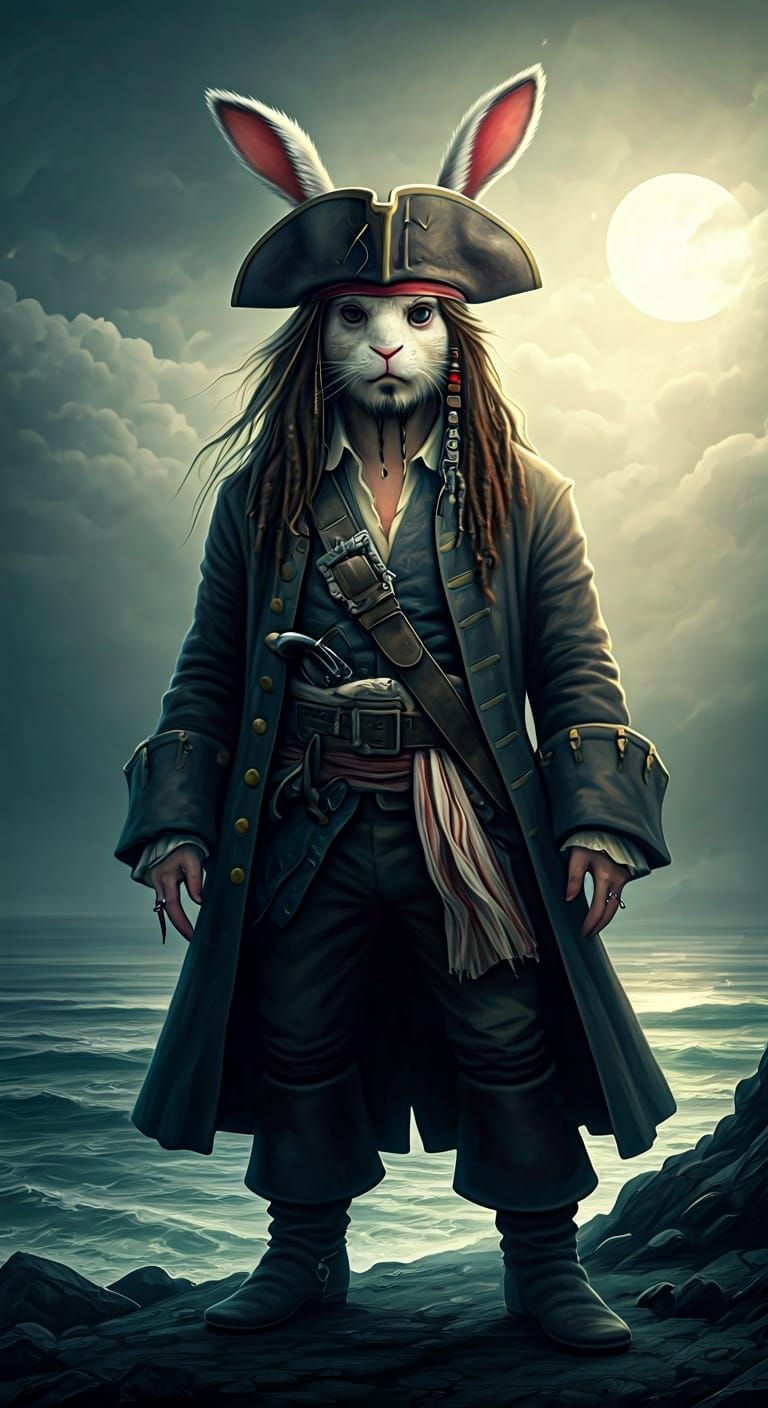Captain Jack Rabbit: Pirate Concept Art