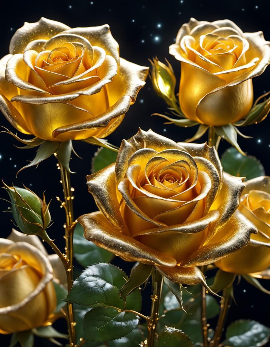 golden roses .. 🟡