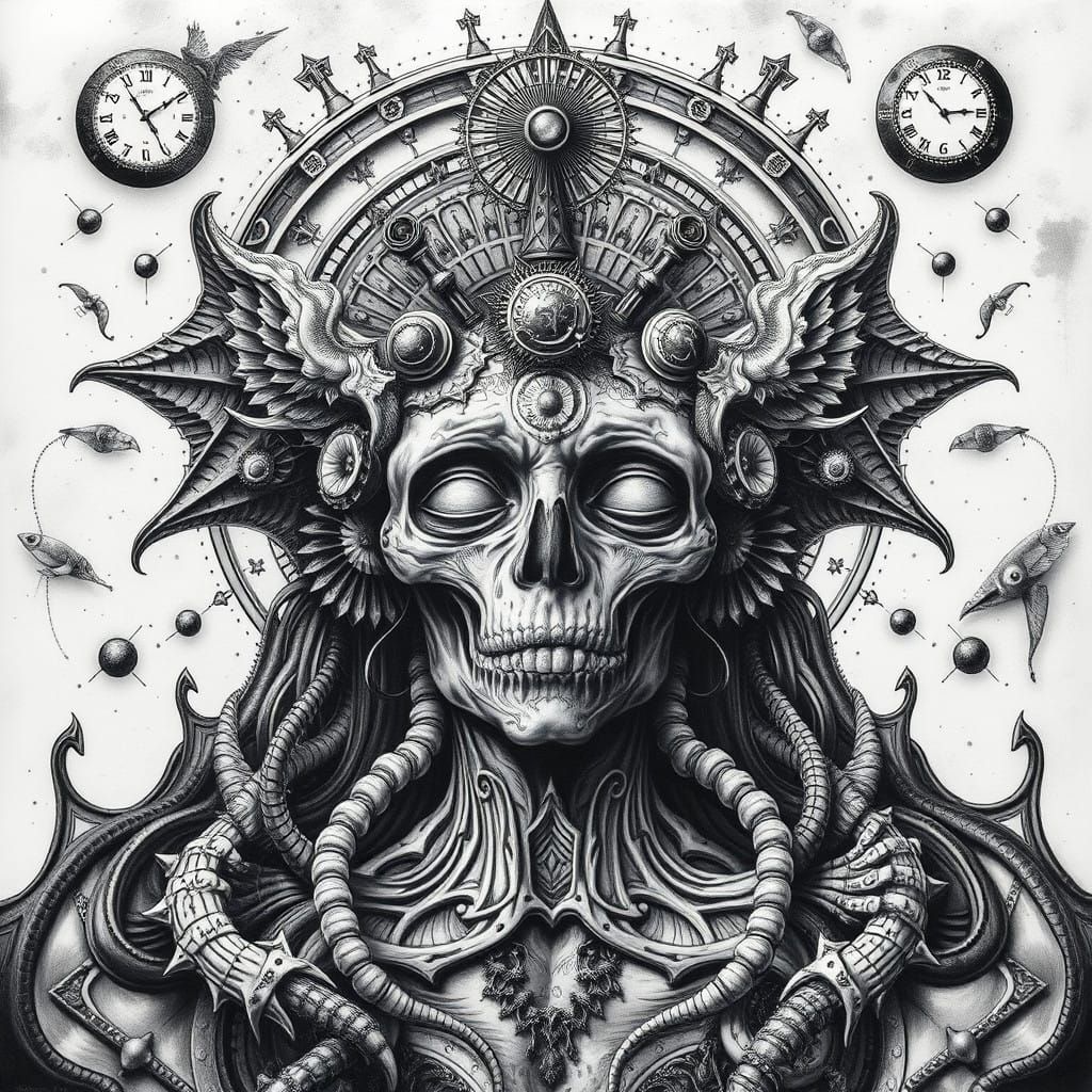 Surreal Whimsy: A Darkly Fascinating Blend of Spirituality a...