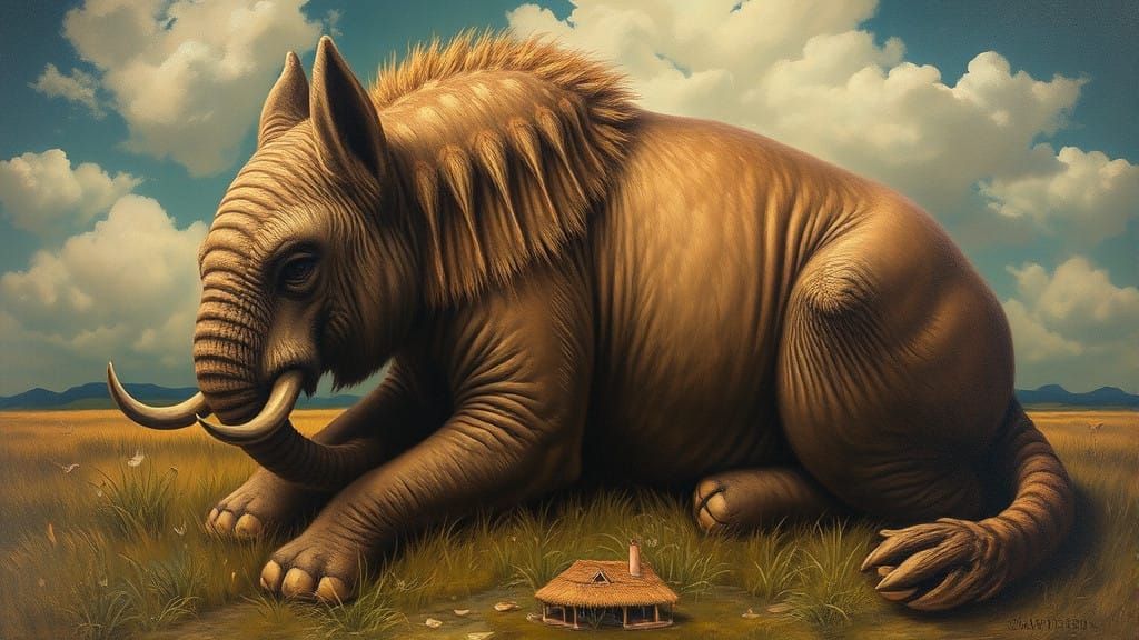 Wildlife in a Fierce Balance as Painted by a Modern Master