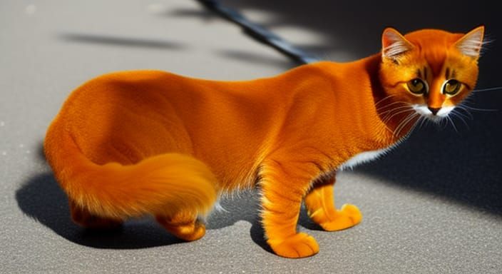 Orange cat