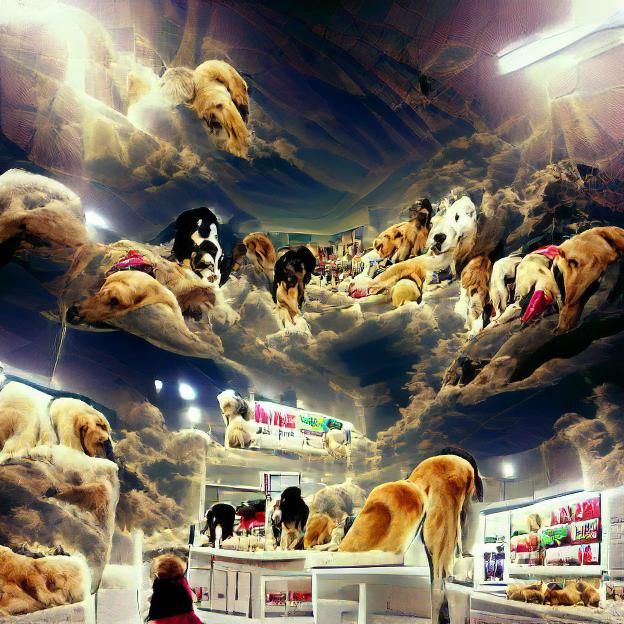 Heavenly Vista with Lush Fields and Clouds