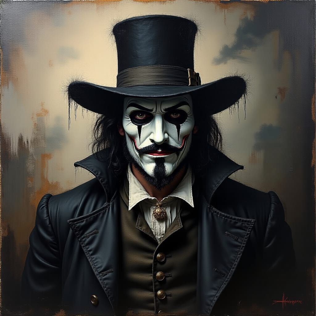 Mysterious Guy Fawkes in 17th Century Oil Painting