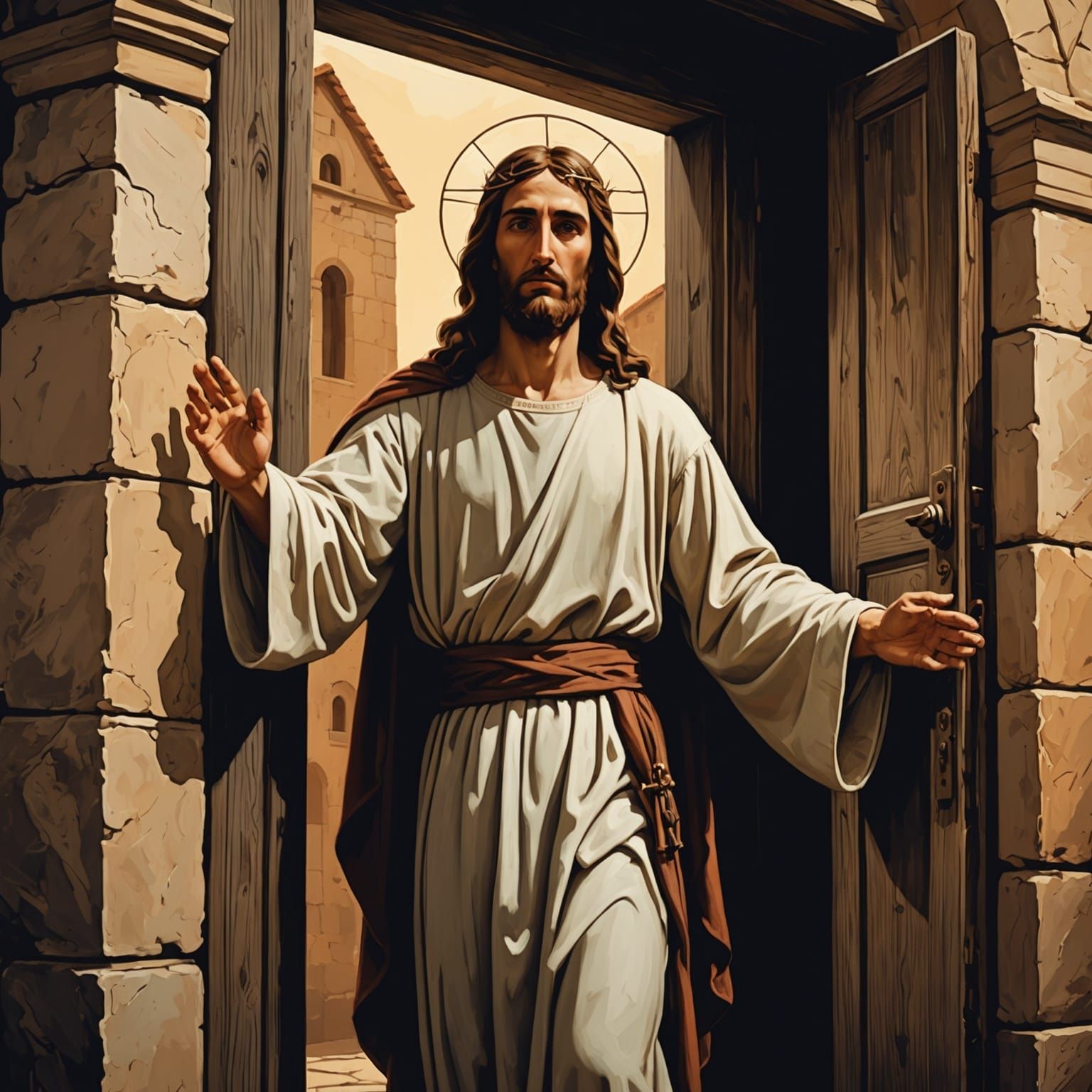 Christ Knocking: Religious Allegory in Art