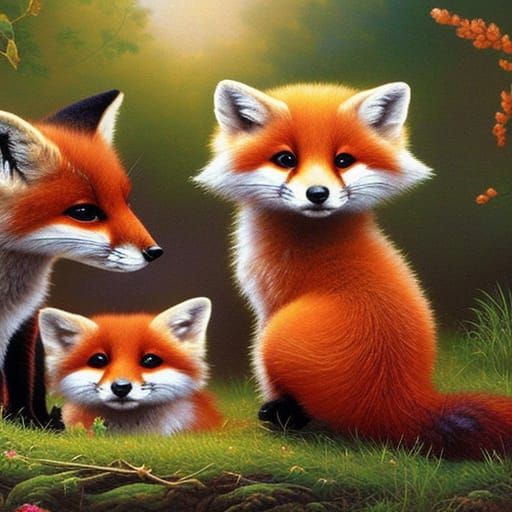 Fox family.