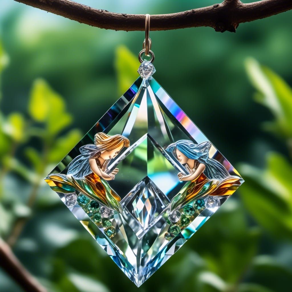 Crystal Fairy Dances in Diamond Rain