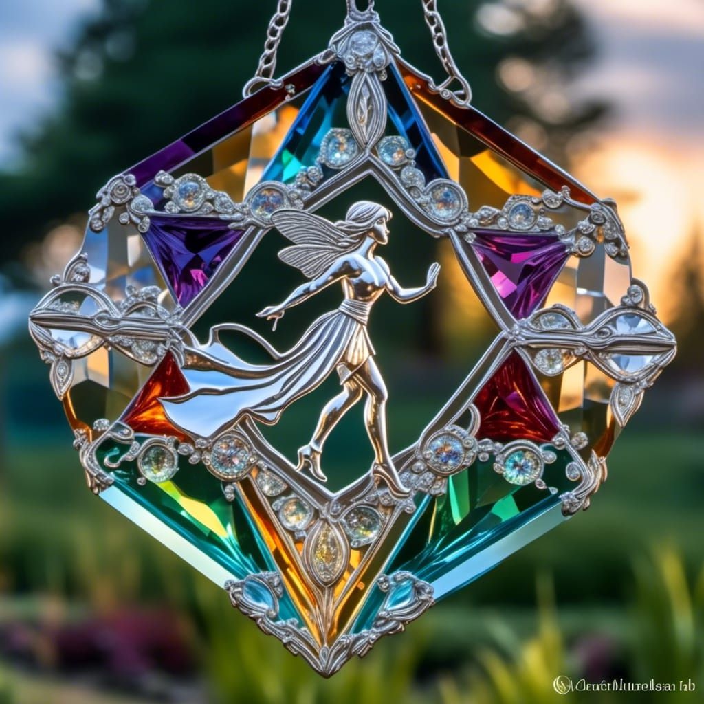 Crystal Fairy Dances in Diamond Rain