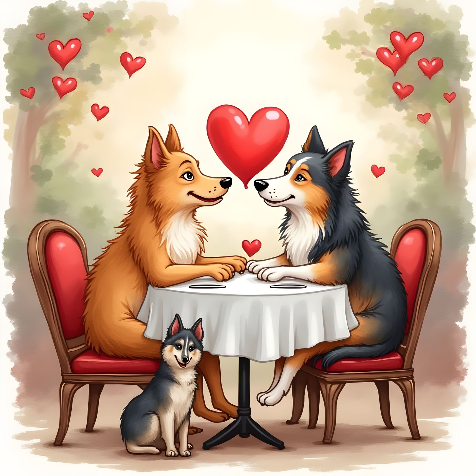 Last dinner with my love