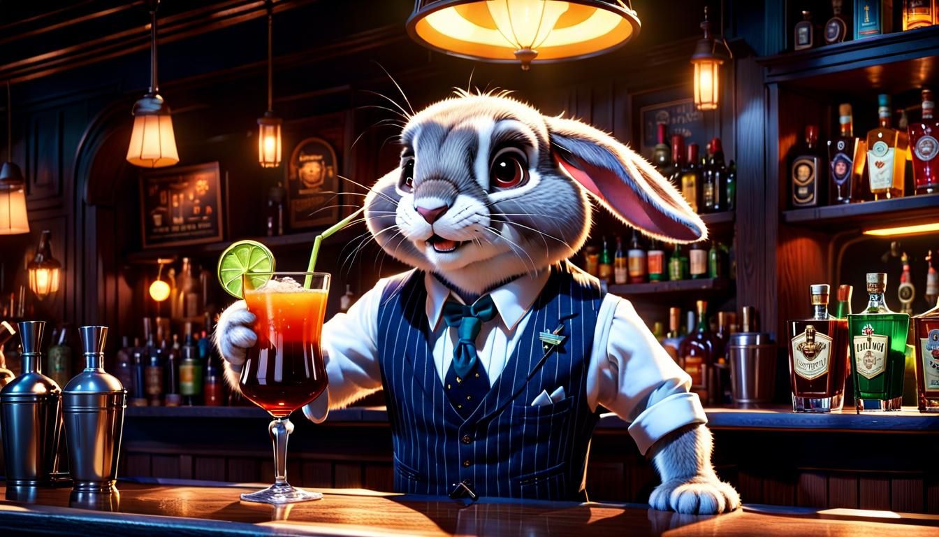 "Here is you Fuzzy Bunny Sunrise."